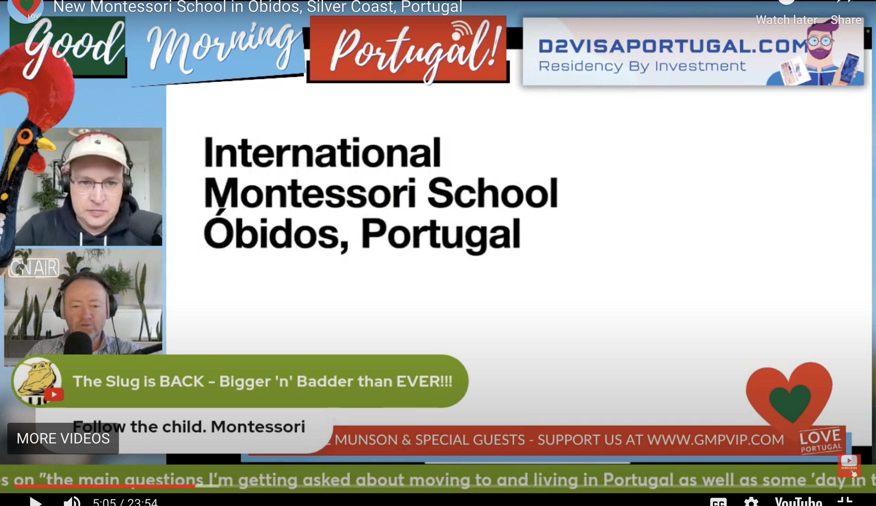 A Wonderful Morning with Good Morning Portugal: Sharing Our Vision of Montessori Education